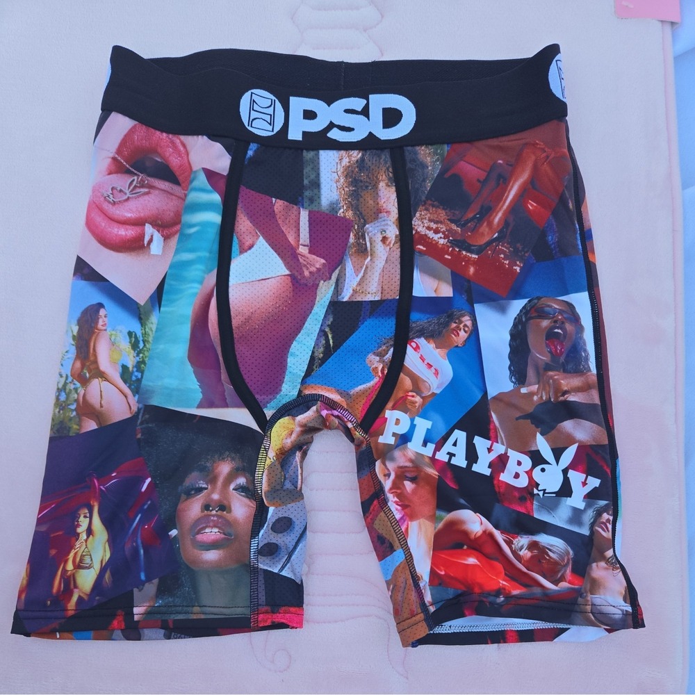 PSD Playboy Cover Girls Magazine Centerfold Underwear Boxer Briefs 2024